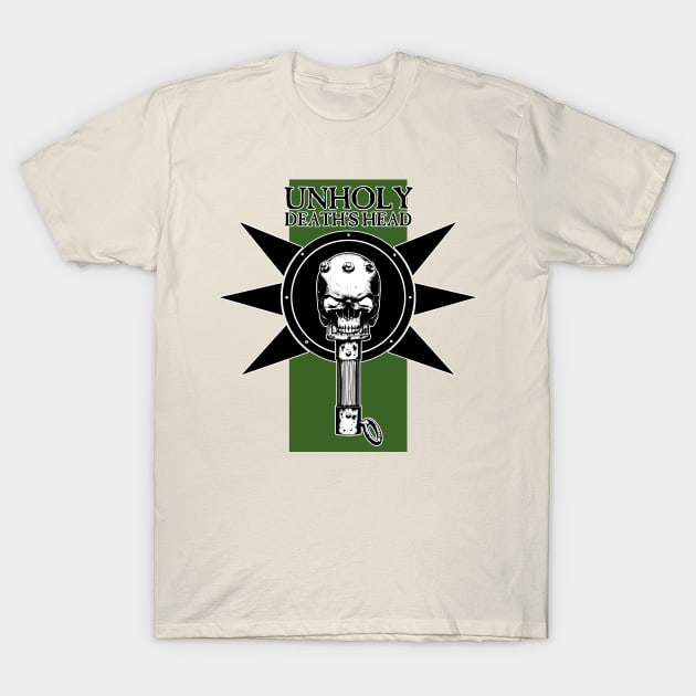 Unholy Death's Head T-Shirt by SimonBreeze